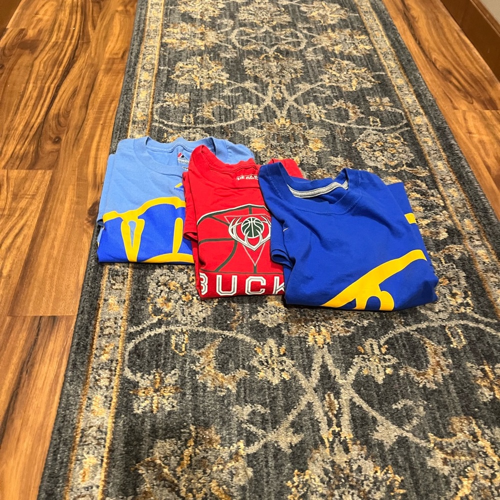 One Brewers and One Bucks shirt